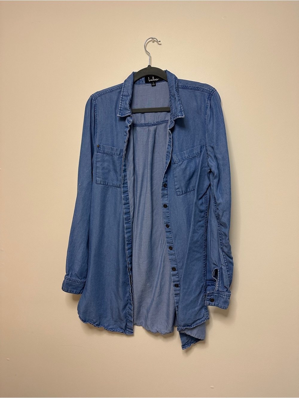 100% renewable Tencel denim shirt